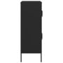 Voir la diapositive 4 : VIDAXL Armoire de rangement Noir 80x35x101,5 cm Acier