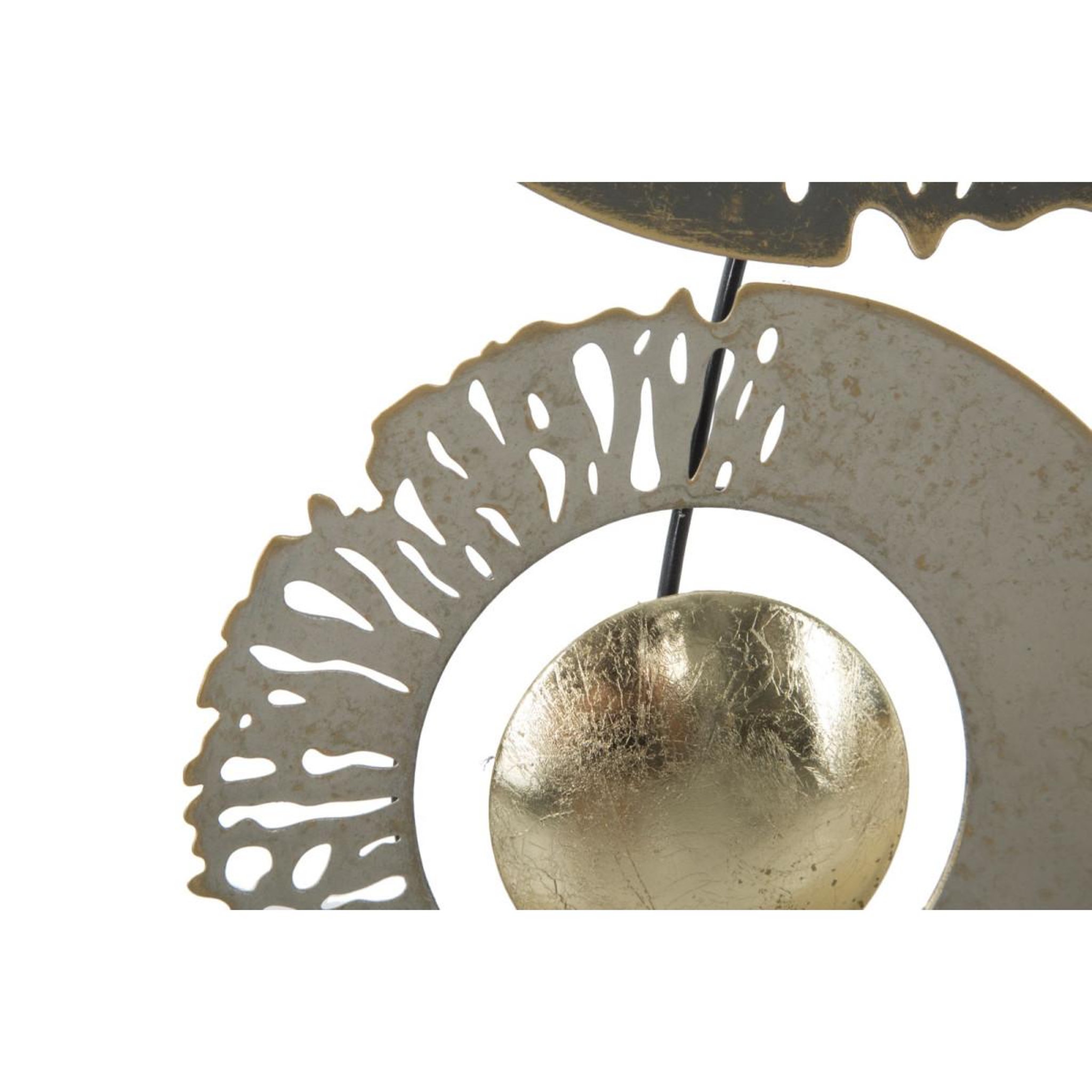 Voir la diapositive 5 : Paris Prix Décoration murale encadrée en métal  ring  89cm multicolore
