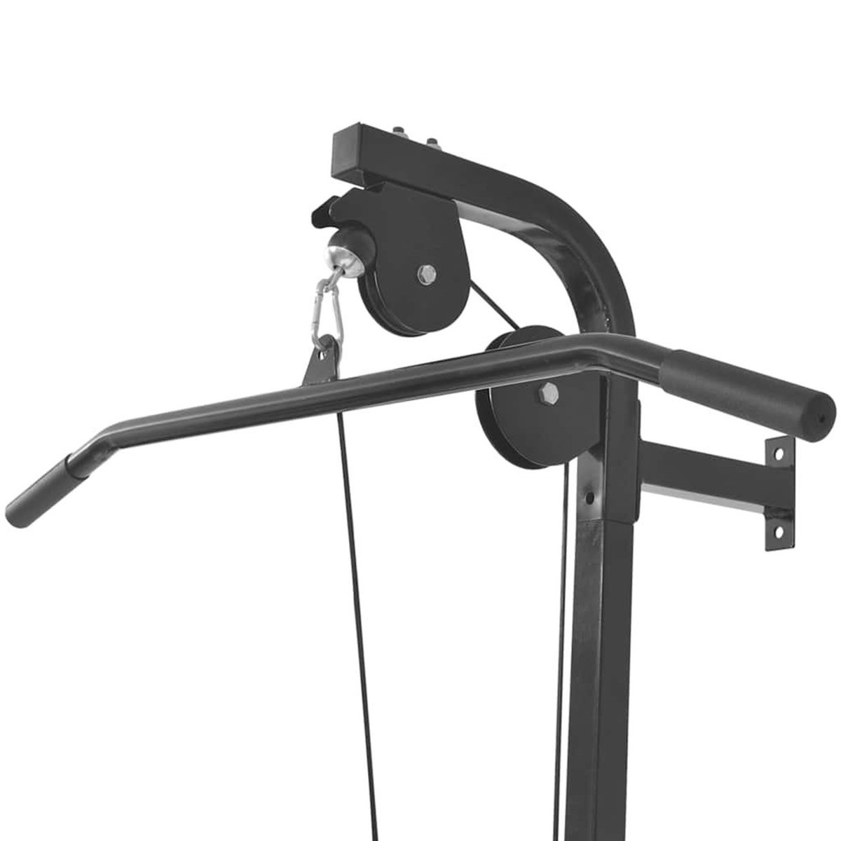 VIDAXL Appareil de musculation mural avec 2 poulies