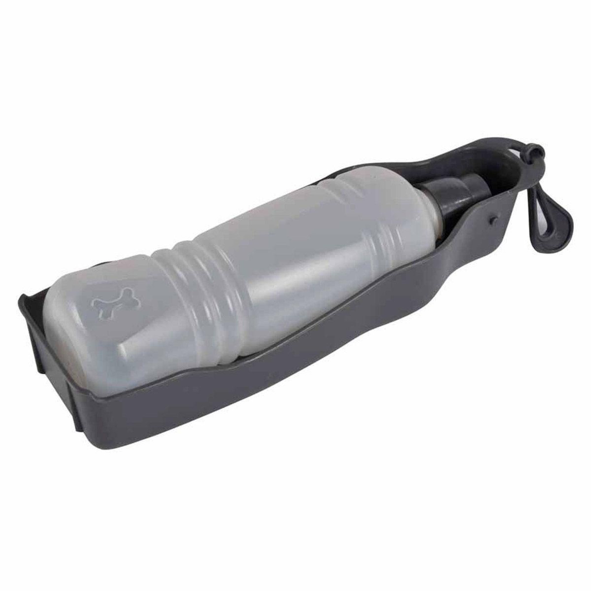 LOVE STORY Gourde pour chien  voyage  25cm anthracite