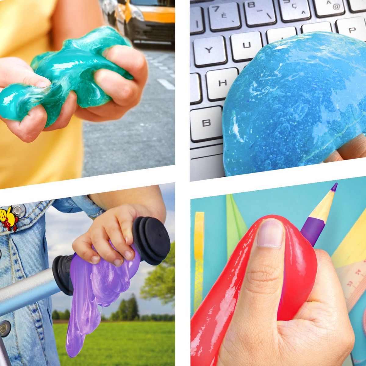 CANAL TOYS Autres activités créatives - Slime Antibactérienne - Assortiments