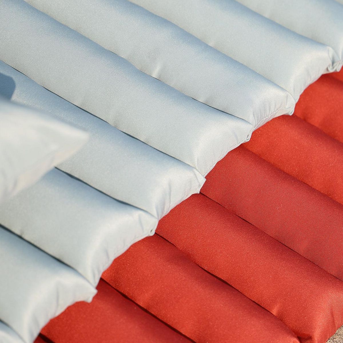 RED DECO Lot de 2 matelas bain de soleil 180cm olive - 2x sormiou olive