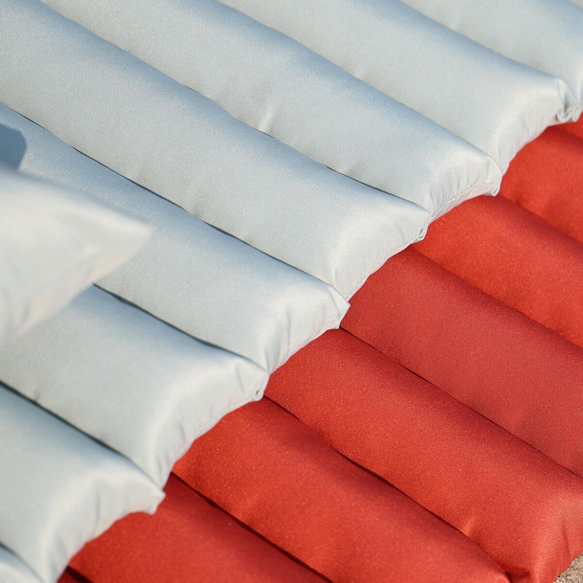 RED DECO Lot de 2 matelas bain de soleil 180cm olive - 2x sormiou olive