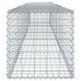 Voir la diapositive 4 : VIDAXL Panier gabion avec couvercle 500x50x50 cm fer galvanise