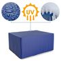 Voir la diapositive 4 : BLUMIE Housse de protection extérieure pour table rectangulaire 150x120x74 cm - Ultra résistant