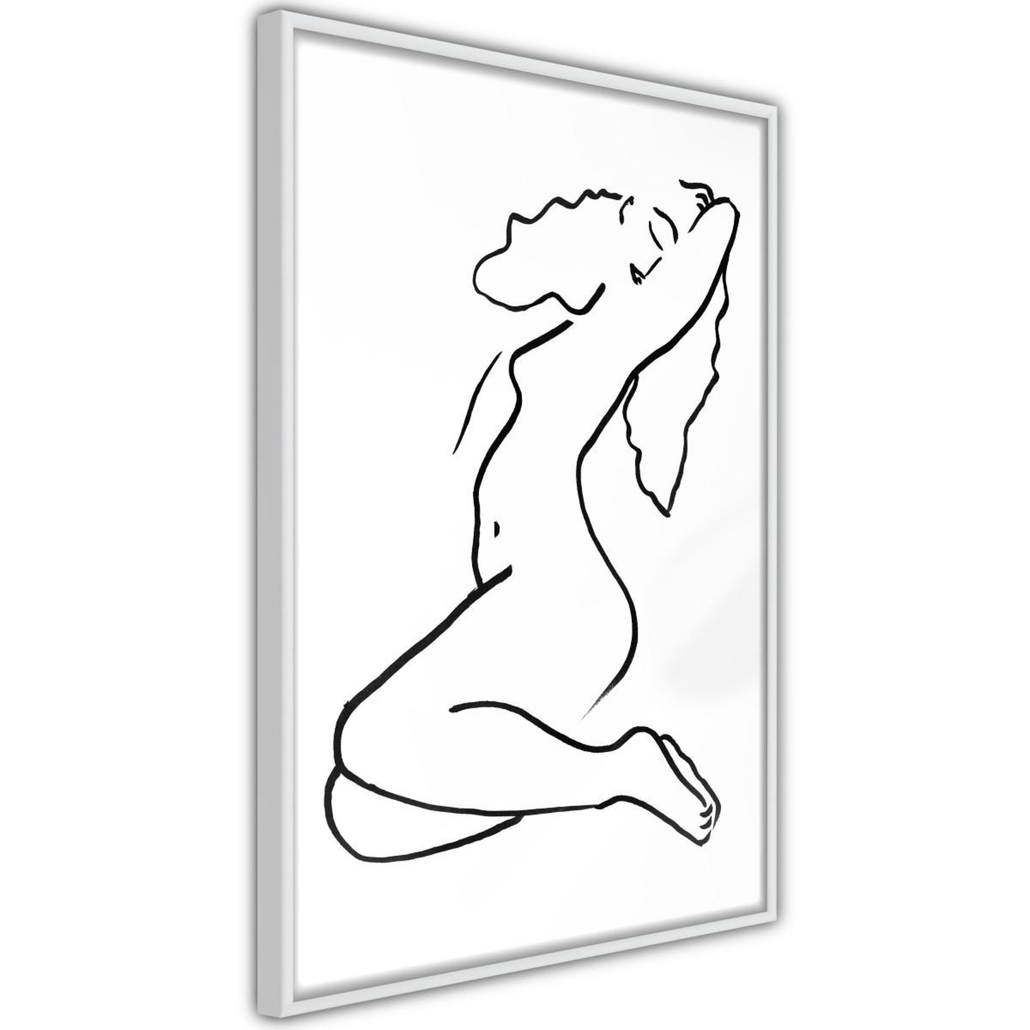 Paris Prix Affiche Murale Encadrée  Coquettish Pose