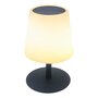 Voir la diapositive 1 : Lumisky Lampe de table solaire STANDY TINY Blanc Acier H25cm