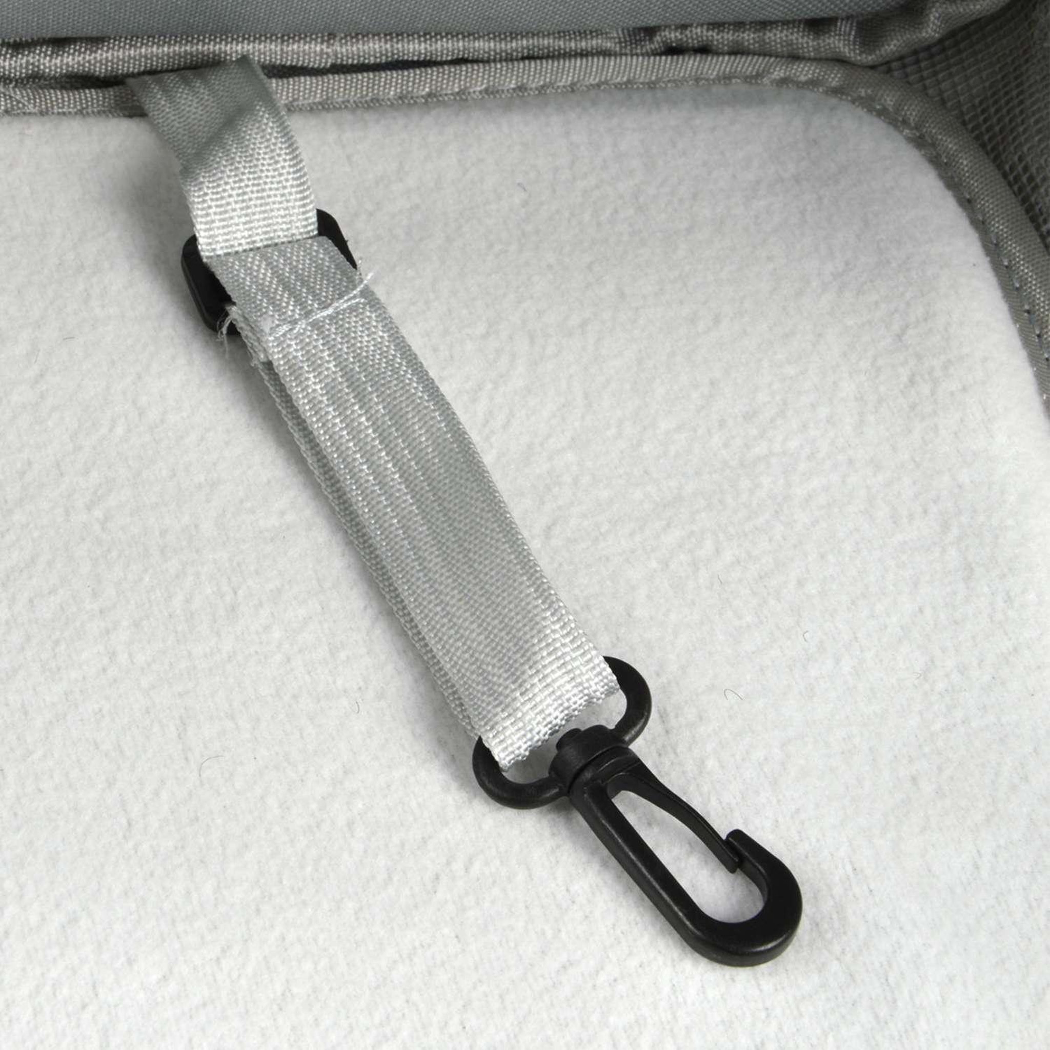 Voir la diapositive 4 : LOVE STORY Sac à dos de transport avec bulle pour chat et chien - gris