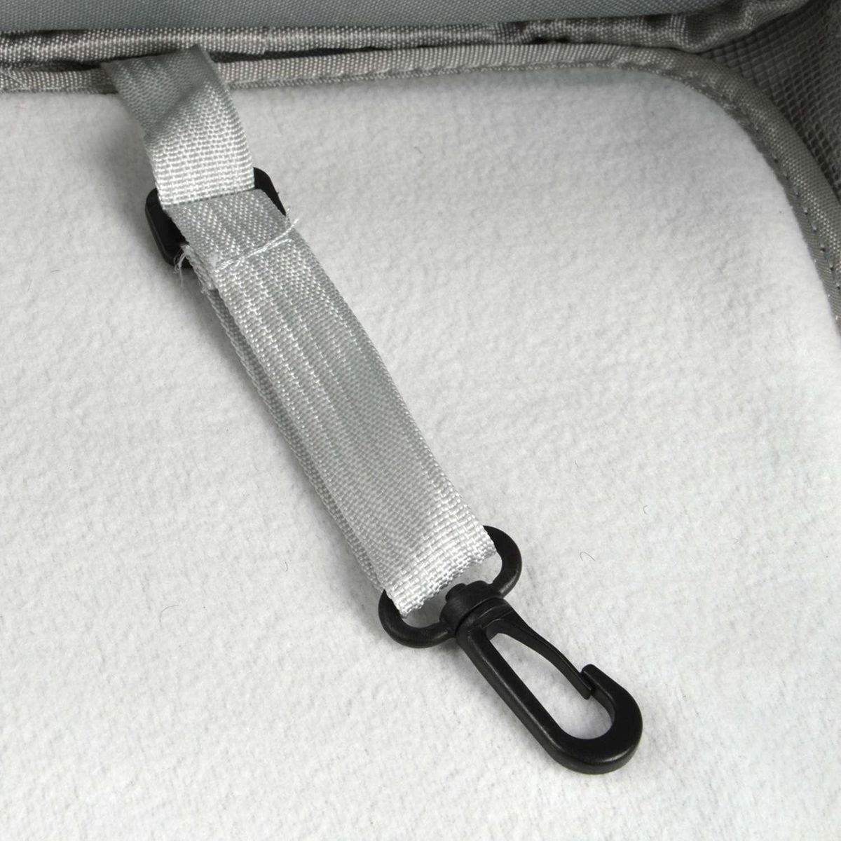 LOVE STORY Sac à dos de transport avec bulle pour chat et chien - Gris