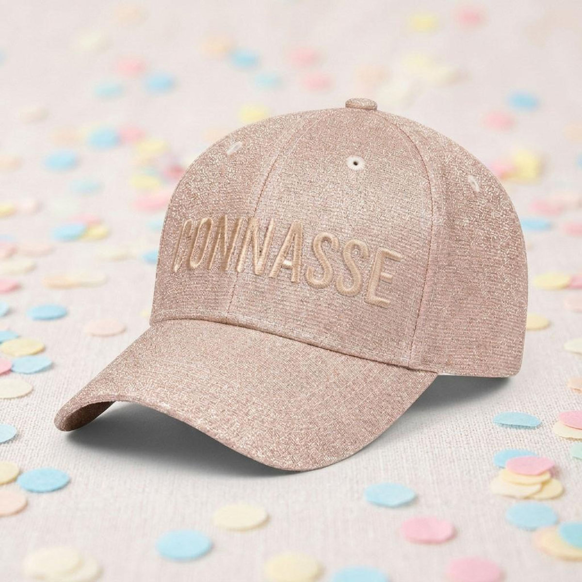OZABI OZABI Lot 2 Casquettes Pailletées Femme – Message Brodé Fantaisie Humoristique