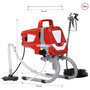 Voir la diapositive 6 : VIDAXL Pistolet a peinture a haute pression sans air 1010 W