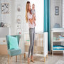 Voir la diapositive 2 : KINDERKRAFT Lit bébé avec sommier réglable et design moderne
