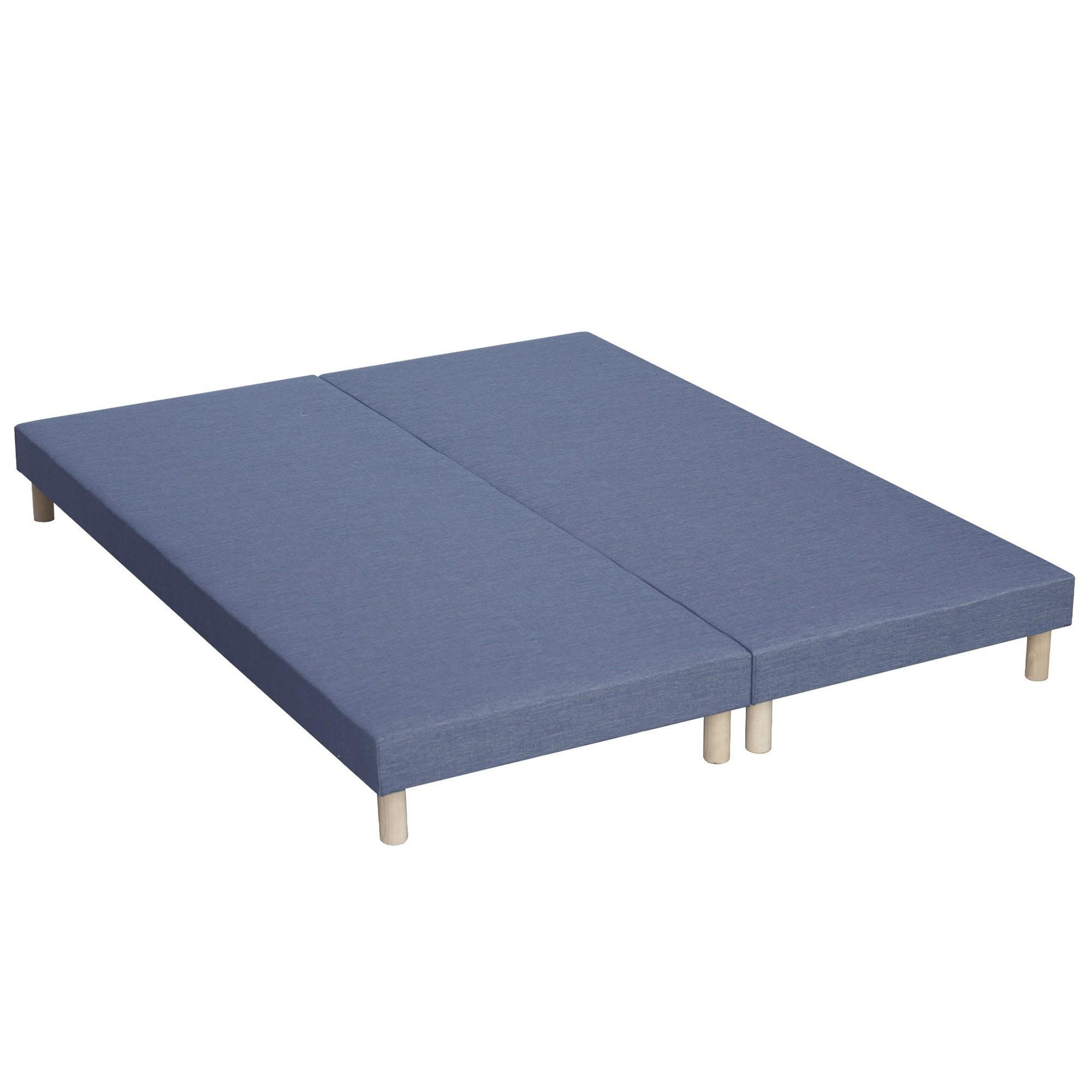 Voir la diapositive 6 : IDLITERIE Ensemble matelas mousse haute résilience CIRRUS avec sommier - confort français