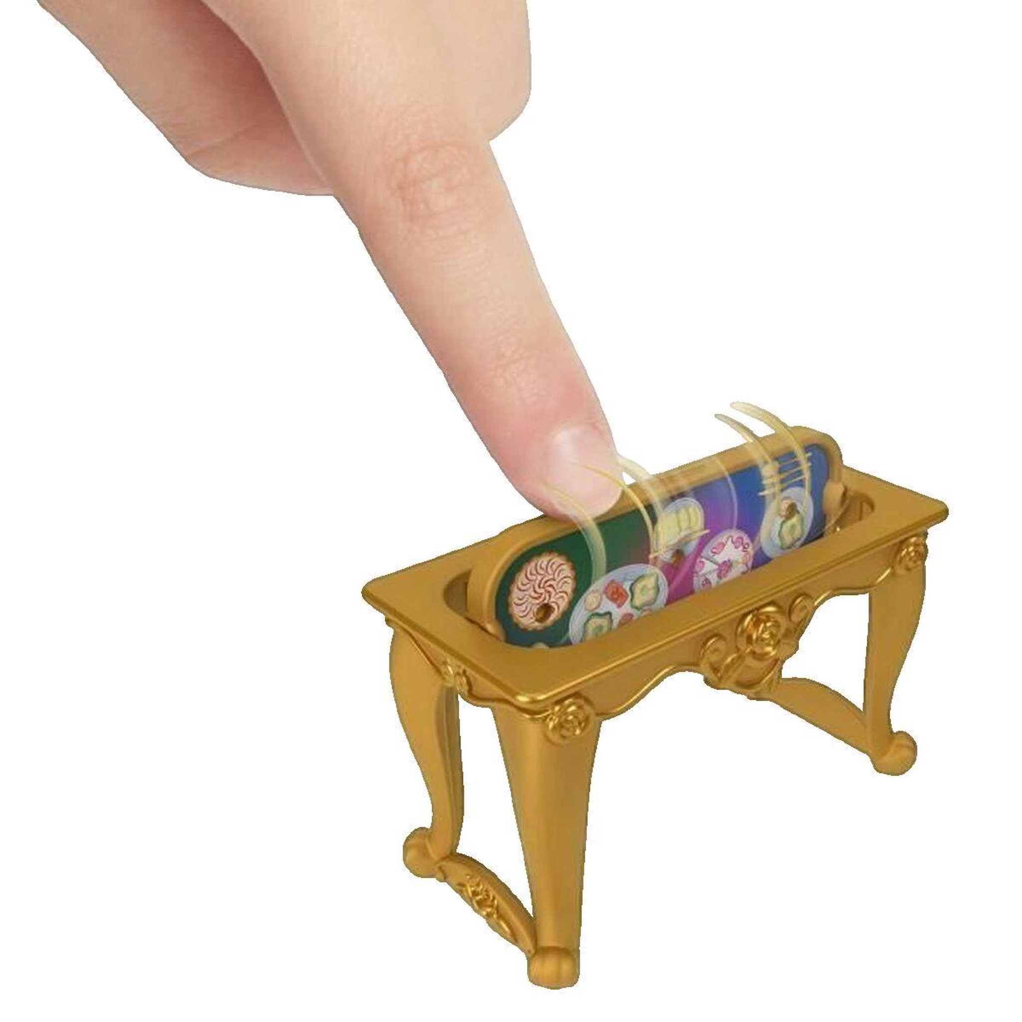 Voir la diapositive 3 : MATTEL Maison de poupée Mattel La Belle et la Bête colorée