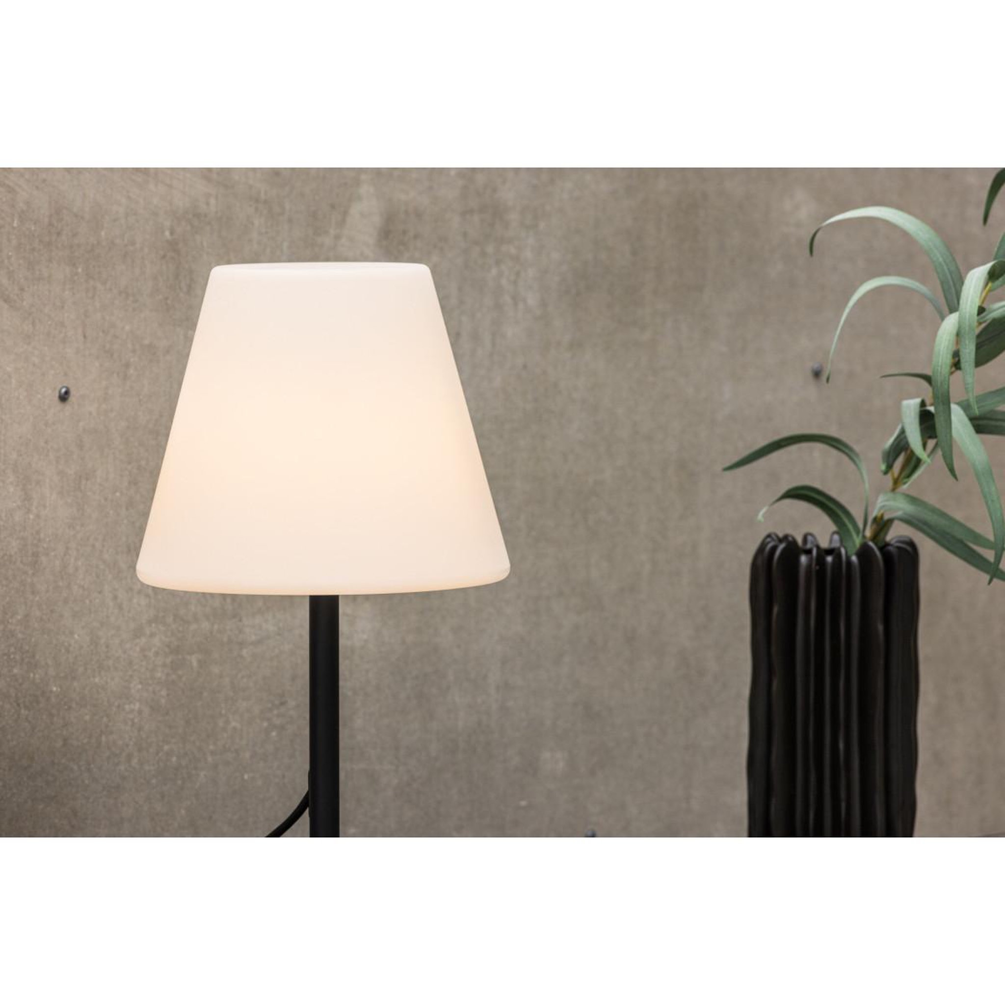 Voir la diapositive 3 : Paris Prix Lampe à poser d'extérieur  moris  52cm noir
