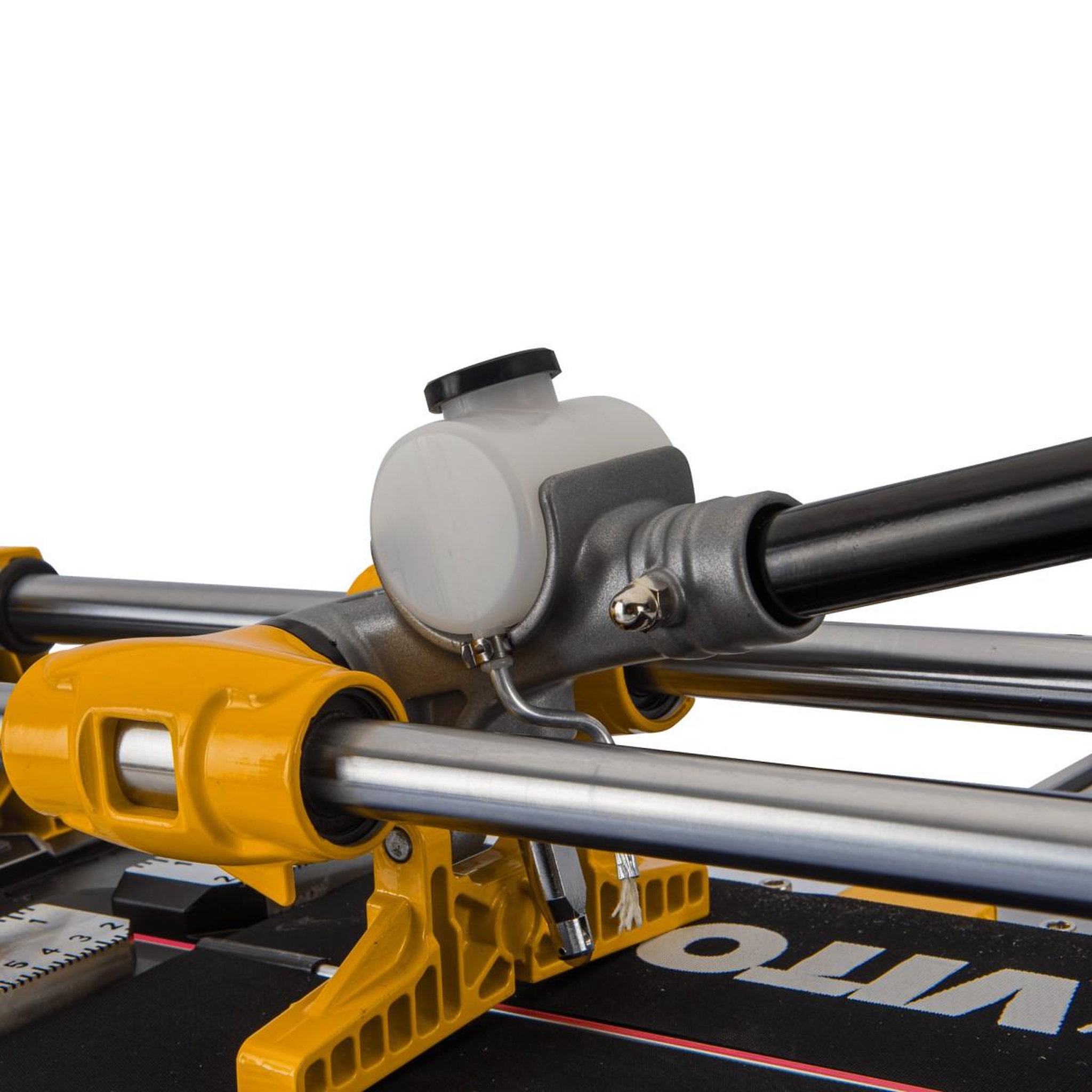 Voir la diapositive 2 : VITO Coupe-carreaux manuel 800 mm avec guide laser, carrelette pour céramique, coupe 3 à 16 mm, angle réglable 0 à 45 degrés vito