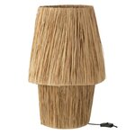 Paris Prix Lampe à Poser en Jonc de Mer  Sara  53cm Naturel