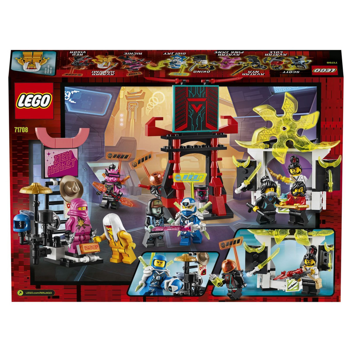 LEGO Ninjago 71708 - Le Marché des Joueurs