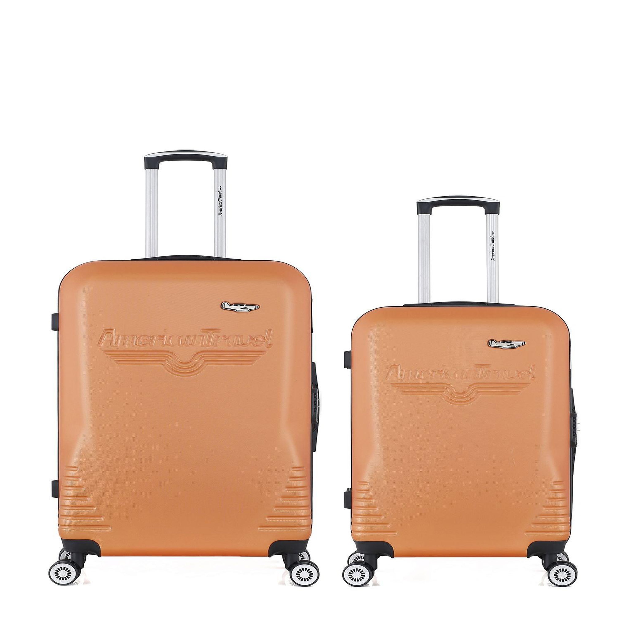 AMERICAN TRAVEL AMERICAN TRAVEL - Lot de 2 - Valises grand format et weekend DC