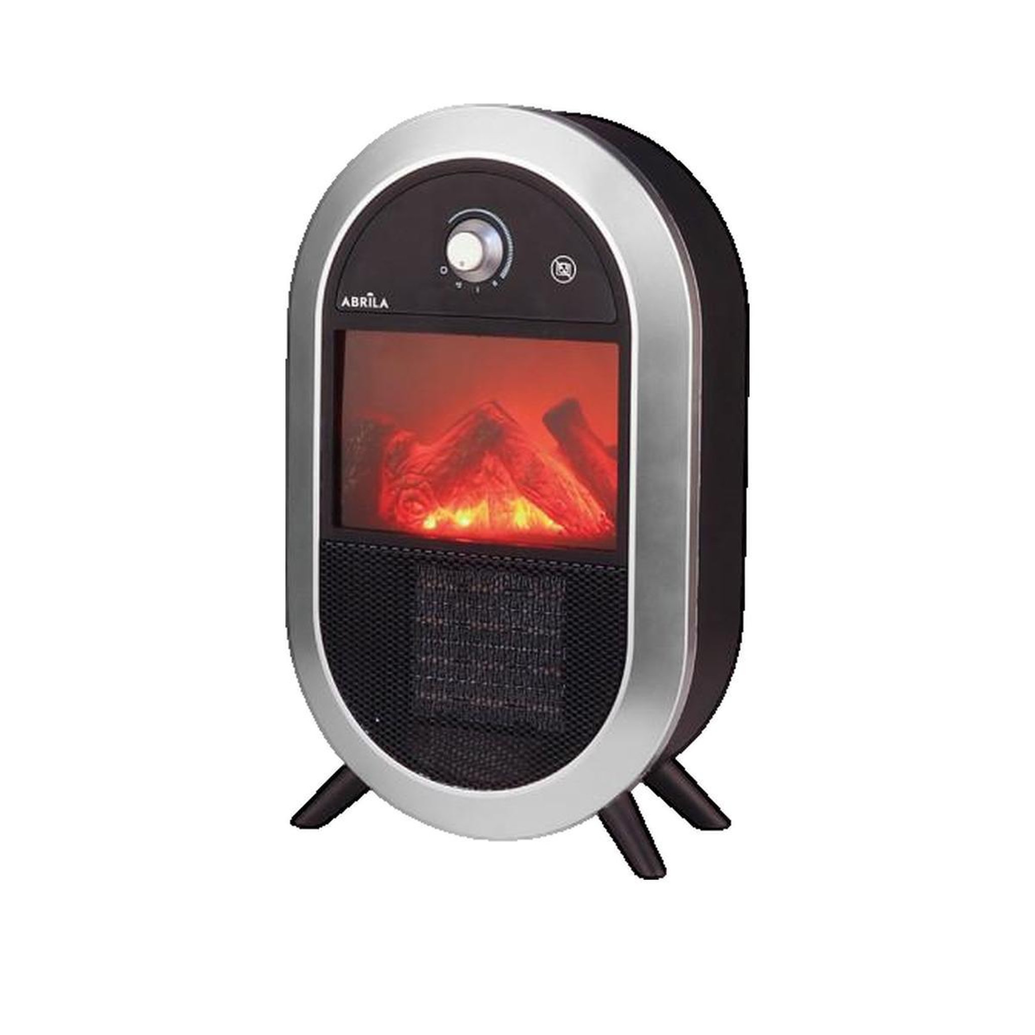 Abril Et Nature Termoventilateur Abrila PTC 1800W Noir et Argenté