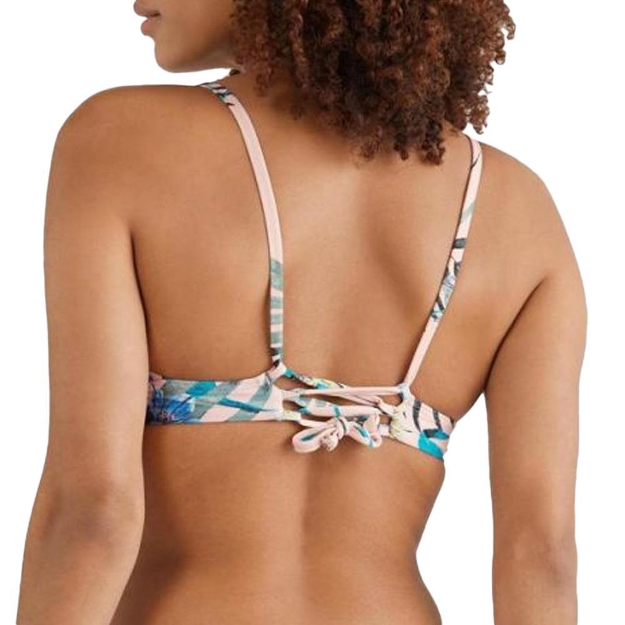Voir la diapositive 2 : O'NEILL Haut de Maillot de bain Rose/Bleu Femme O'Neill Wave