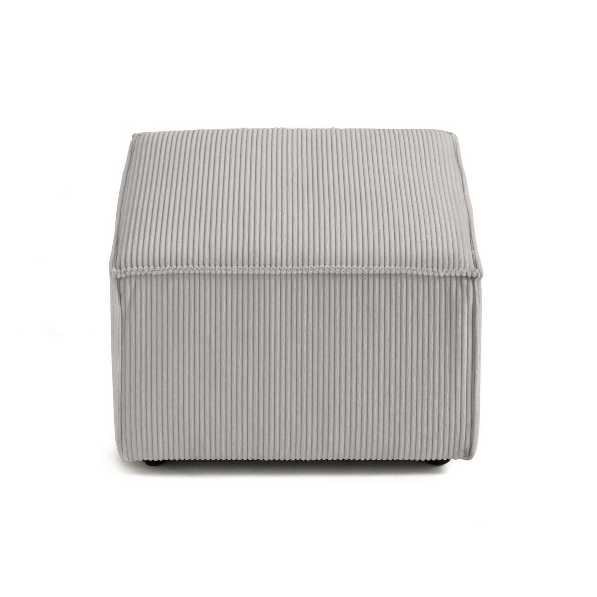LISA DESIGN Arty - pouf d'appoint - en velours côtelé