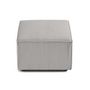 Voir la diapositive 3 : LISA DESIGN Arty - pouf d'appoint - en velours côtelé