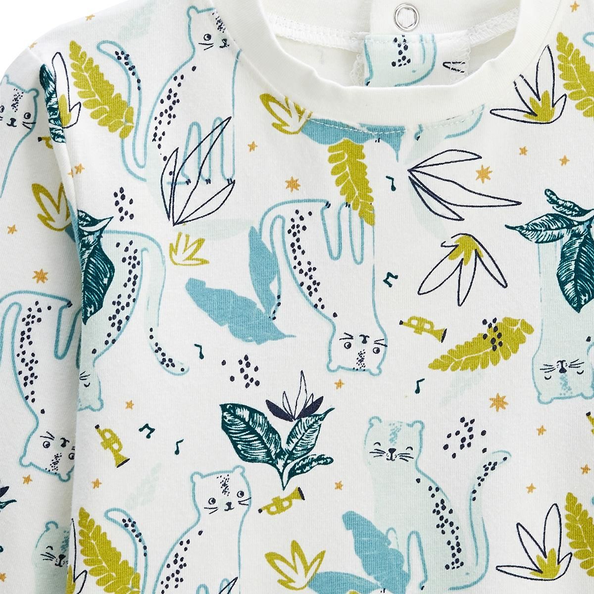 Petit Béguin Lot de 2 t-shirts enfant manches longues Oscar