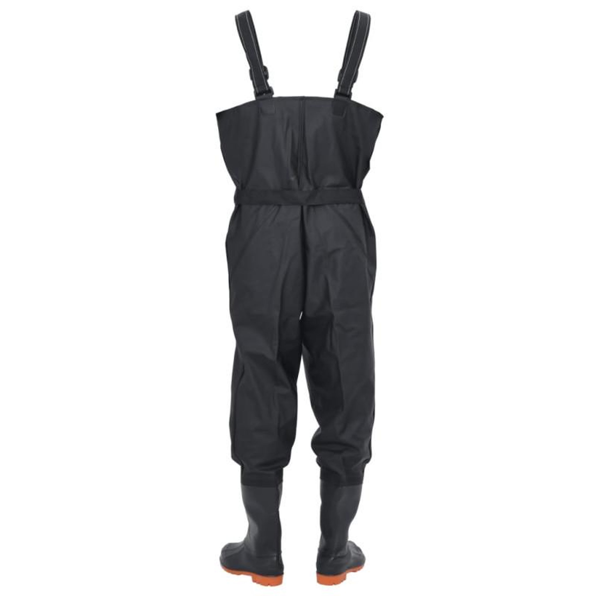 Voir la diapositive 4 : VIDAXL Cuissardes avec bottes et ceinture noir taille 40