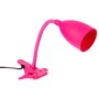 ATMOSPHERA Lampe à pince en silicone - H. 43 cm. - Rose
