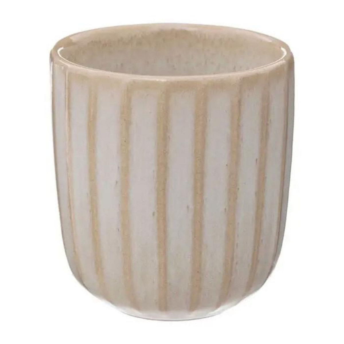 SECRET DE GOURMET Lot de 6 Tasses à Café Design  Seav  10cl Crème