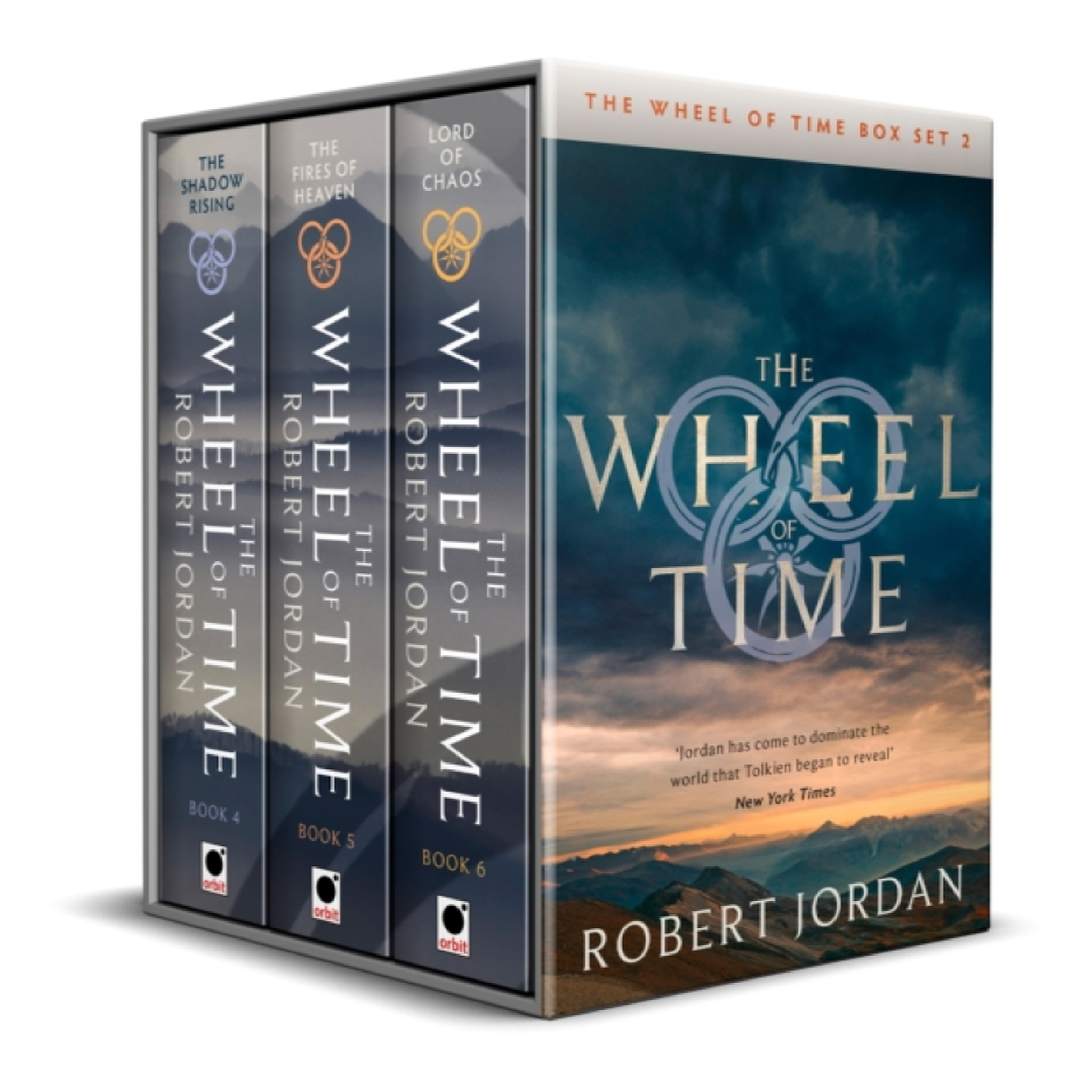 LIVRES The Wheel of Time Box Set 2 : Books 4-6 (The Shadow Rising, Fires of Heaven and Lord of Chaos)