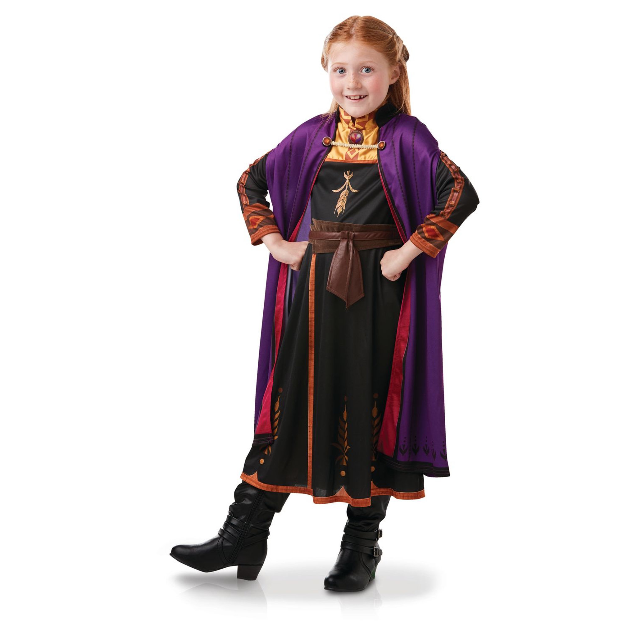 Voir la diapositive 4 : RUBIES Disney déguisement pour enfant la Reine des Neiges - Anna taille XL