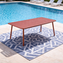 Voir la diapositive 2 : CONCEPT USINE Table de jardin 10-12 places 234cm terracotta BERGAME