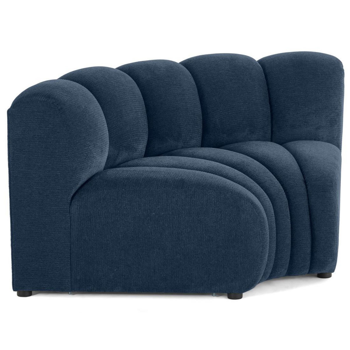 LISA DESIGN Debbie - module d'angle réversible en tissu texturé