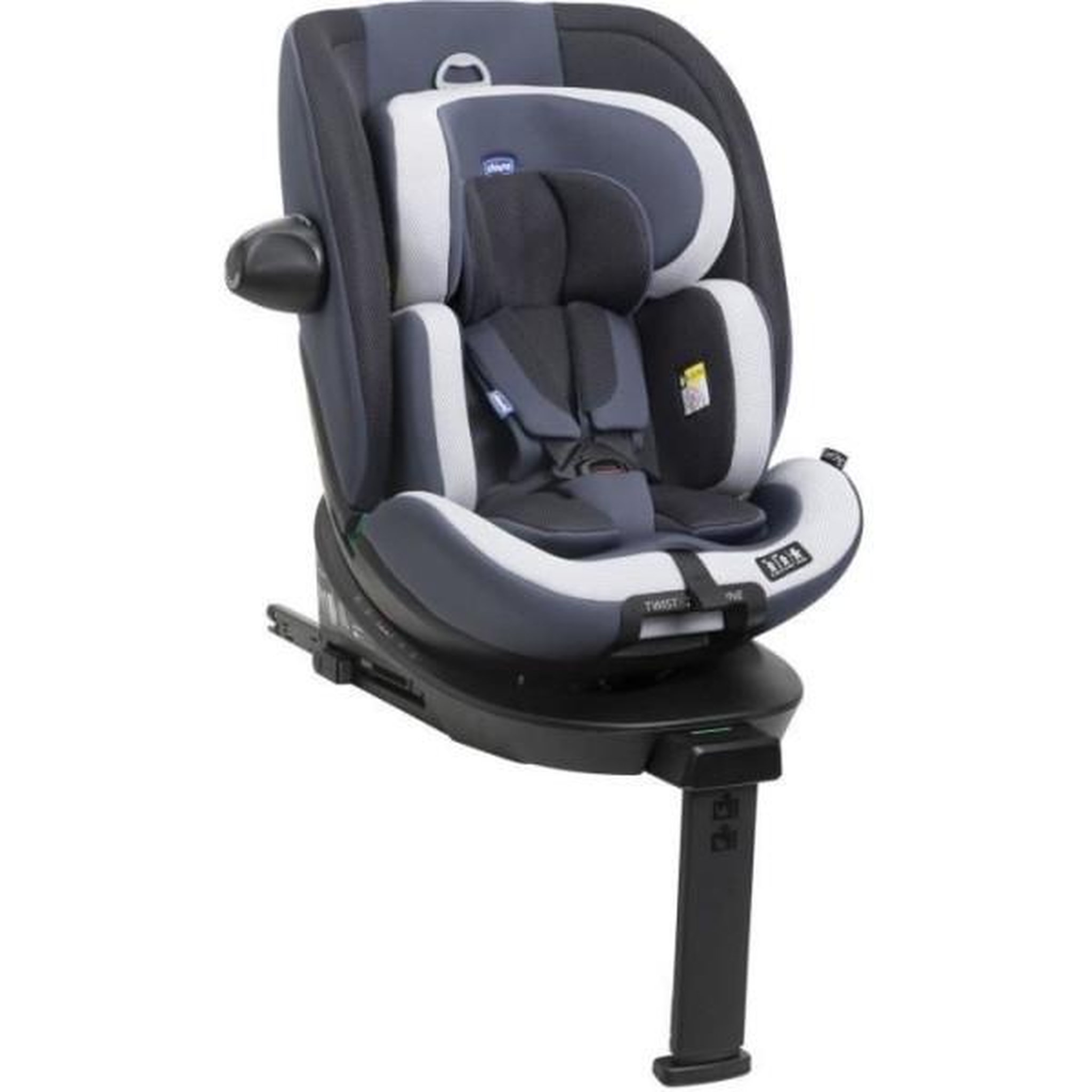 CHICCO Siege Auto Siege-auto - CHICCO - EVERONE - Groupe 0/1/2/3 - I-Size - Pivotant - Inclinable - Réducteur - Silver