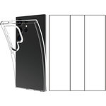 ESSENTIEL B Pack Samsung S24 Ultra Coque + verre trempé