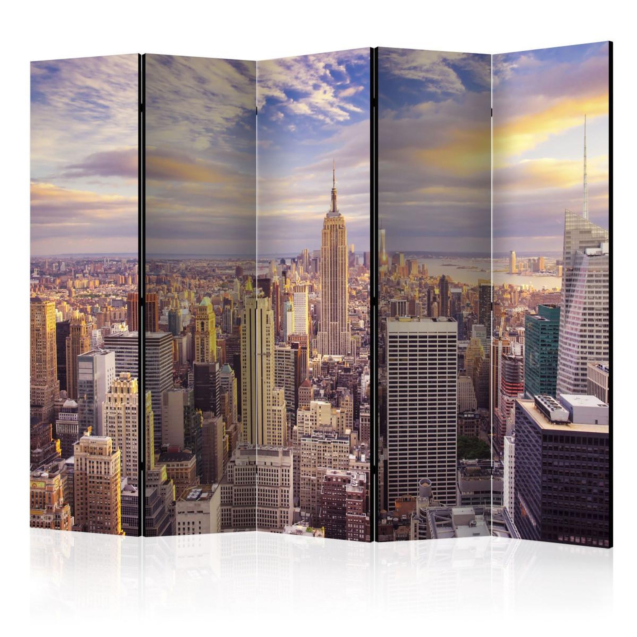Paris Prix Paravent 5 volets  new york morning  172x225cm