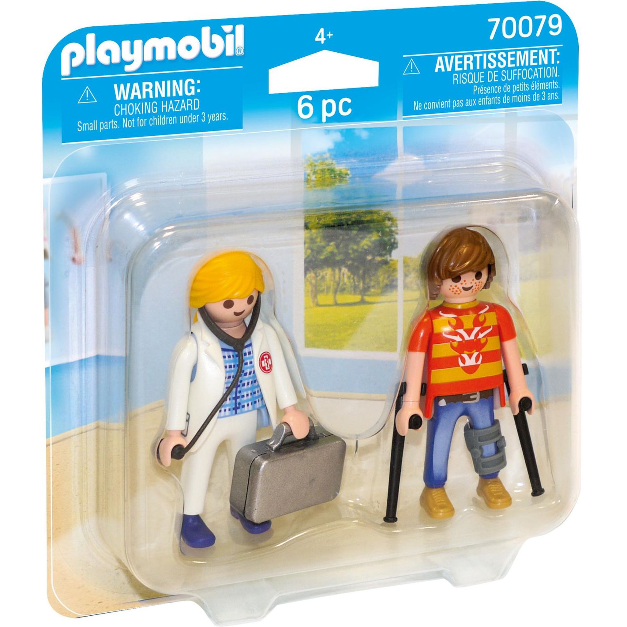 Voir la diapositive 1 : PLAYMOBIL  70079 Médecin et Patient