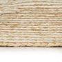 Voir la diapositive 3 : VIDAXL Tapis fait a la main Jute avec design de spirale Blanc 120 cm