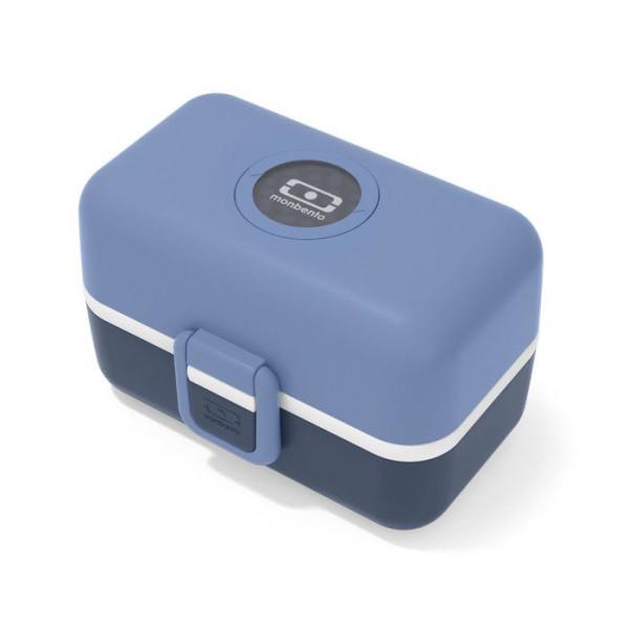 Voir la diapositive 2 : monbento Lunch Box Enfant - MONBENTO - 3 Compartiments - Sans BPA - MB Tresor Bleu Infinity