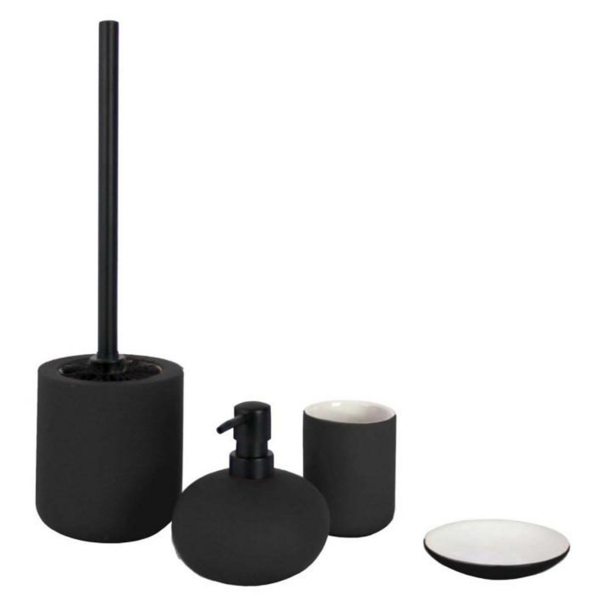 Paris Prix Distributeur de Savon  Mambo  12cm Noir