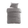 Voir la diapositive 2 : Paris Prix Parure de Lit 2 Pièces  Carla  140x200cm Gris