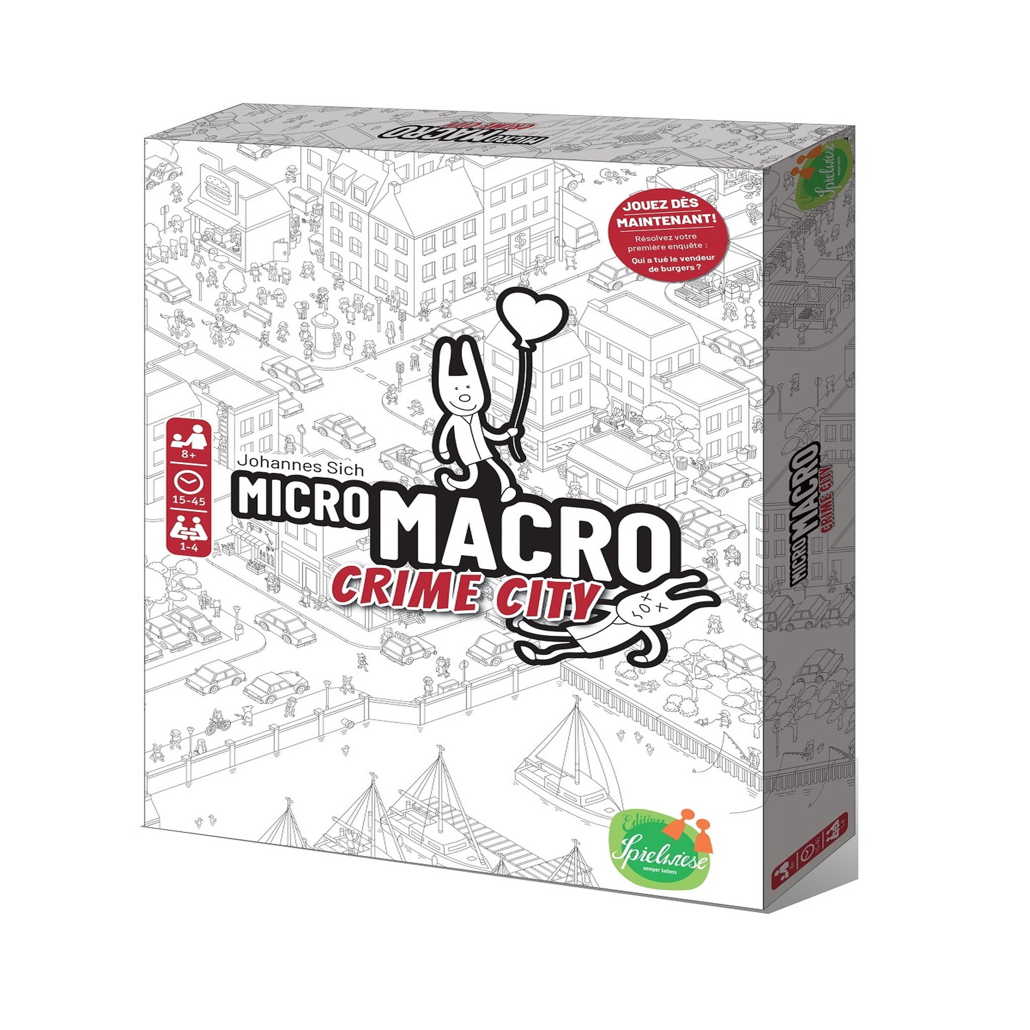 BLACKROCK GAMES Jeu Micro Macro - Crime City