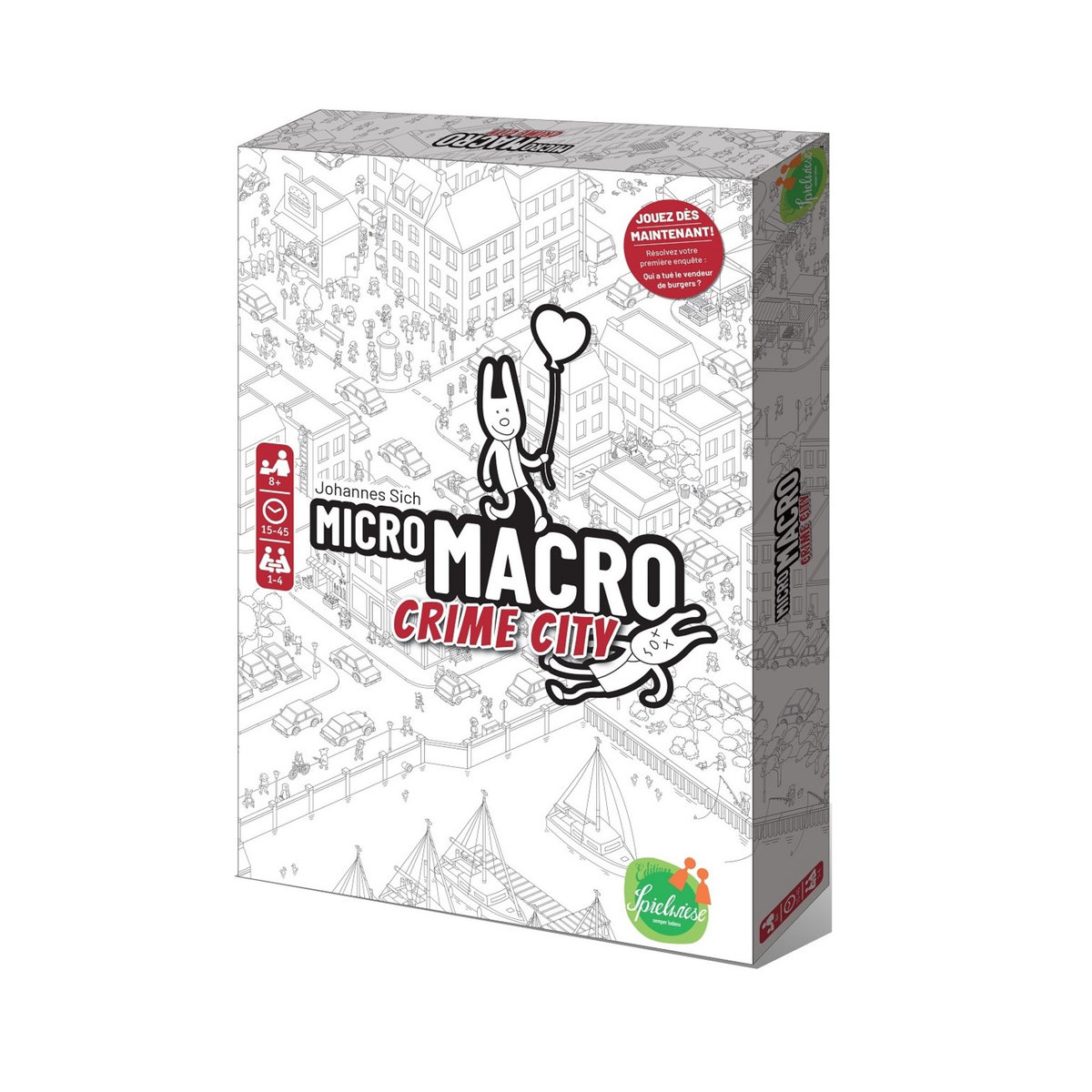 BLACKROCK GAMES Jeu Micro Macro - Crime City
