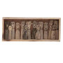 Voir la diapositive 1 : Paris Prix Décoration Murale  Famille Masques  55cm Beige