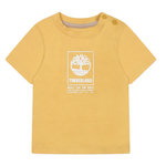TIMBERLAND T shirt  Bébé Timberland T60100. Coloris disponibles : Jaune