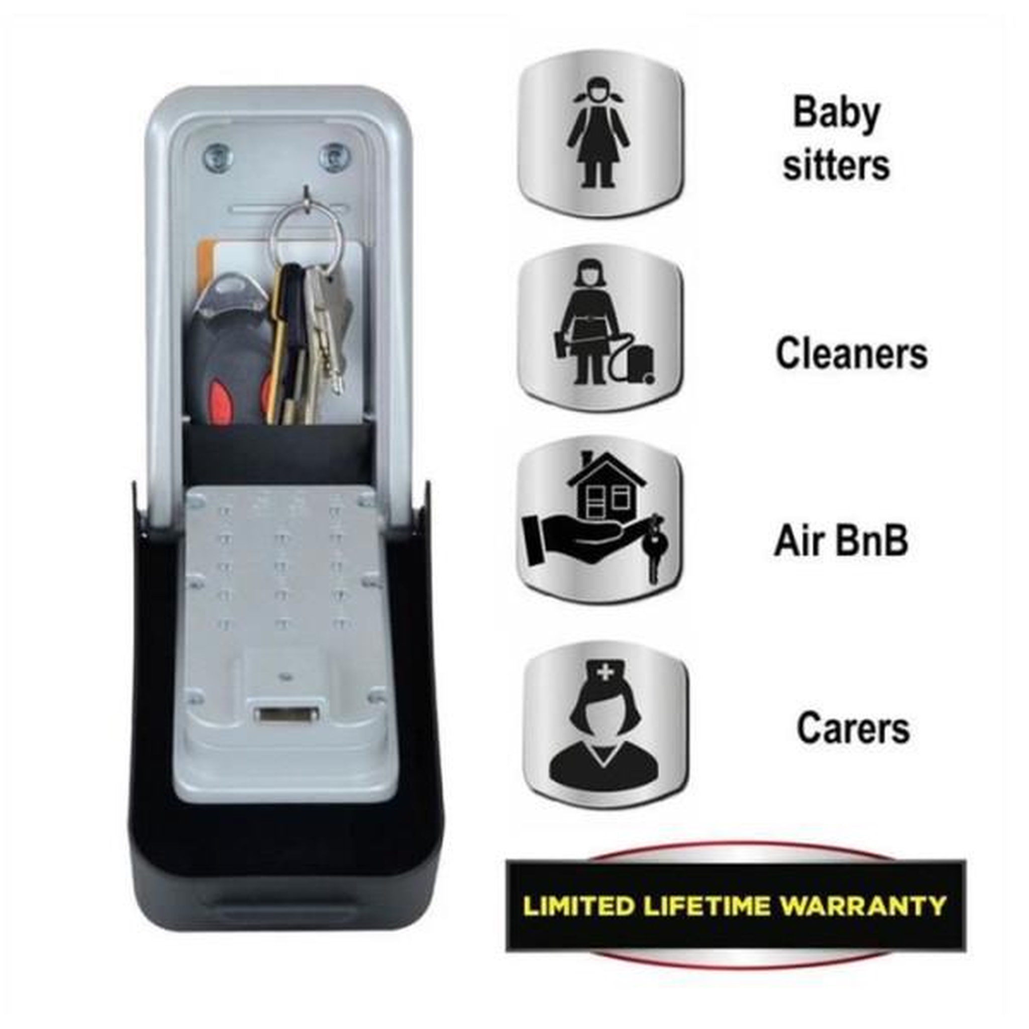 Voir la diapositive 6 : Master lock Boite a clés sécurisée certifiée - format xl - master lock