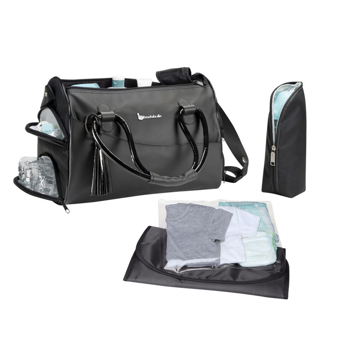 BADABULLE Sac à langer élégant Glossy