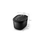 Voir la diapositive 2 : Philips Cuiseur riz HD4814/31 rice cooker noir 1.8L, 800W
